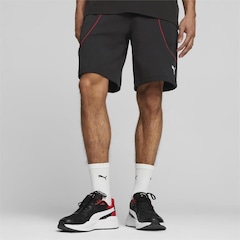 Shorts Puma de Moletom Scuderia Ferrari Race - Masculino - Foto 3