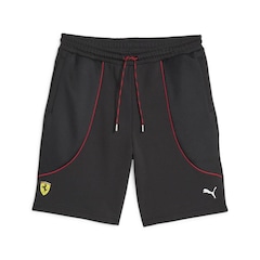 Shorts Puma de Moletom Scuderia Ferrari Race - Masculino - Foto 1
