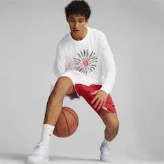 Shorts Puma Flare Basketball - Masculino - Foto 7