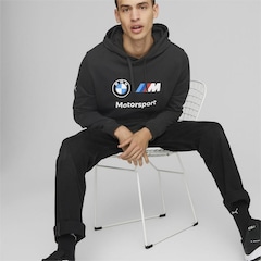 Blusão de Moletom com Capuz Puma Bmw M Motorsport Ess Ft - Masculino - Foto 6