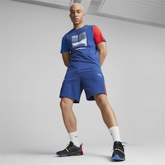Shorts Puma de Moletom Bmw M Motorsport - Masculino - Foto 4