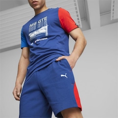 Shorts Puma de Moletom Bmw M Motorsport - Masculino - Foto 5