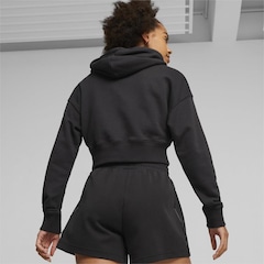 Blusão de Moletom com Capuz Puma Classics Cropped - Feminino - Foto 9