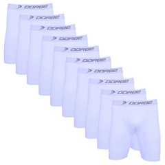 Kit de Cuecas Long Leg Dorbe Algodão - 10 Unidades - Adulto - Foto 1