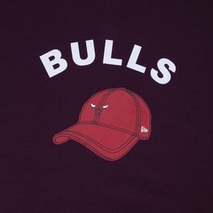 Camiseta New Era Baby Look Nba Chicago Bulls - Feminina - Foto 3