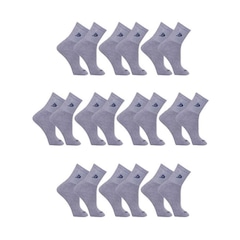 Kit Meias Cano Longo Dorbe Algodão - 38 a 43 - 10 Pares - Adulto - Foto 1