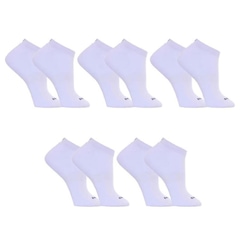 Kit Meias Cano Baixo Dorbe Sapatilha Algodão Anatômica - 5 Pares - Adulto - Foto 1