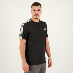 Camiseta adidas Essentials 3 Listras - Masculina - Foto 5