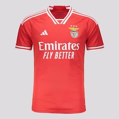 Camisa do Benfica Home 2024 adidas - Masculina - Foto 1