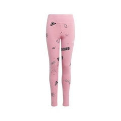 Calça Legging adidas Brand Love - Infantil - Foto 1