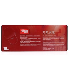 Bola de Tênis de Mesa Dhs Cellfree Dual 3 Estrelas - 10 Unidades - Foto 3