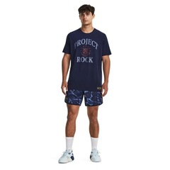 Camiseta Under Armour Project Rock St Ss - Masculina - Foto 5