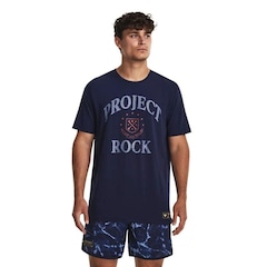 Camiseta Under Armour Project Rock St Ss - Masculina - Foto 1
