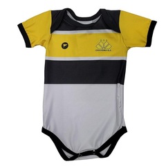 Body do Criciuma Bebê C Prot Uv 033Xs Torcida Baby - Infantil - Foto 2