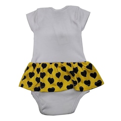 Body Saia Criciúma Coração 033Bxs Torcida Baby - Infantil - Foto 3