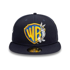 Bone New Era 59Fifty Fitted Escudo Warner Brothers Pernalonga - Fechado - Adulto - Foto 3