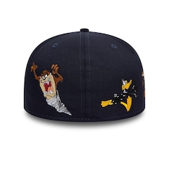Bone New Era 59Fifty Fitted Escudo Warner Brothers Pernalonga - Fechado - Adulto - Foto 6