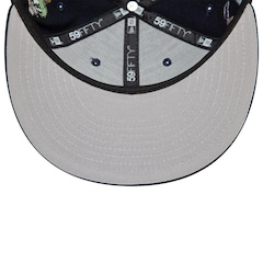 Bone New Era 59Fifty Fitted Escudo Warner Brothers Pernalonga - Fechado - Adulto - Foto 7