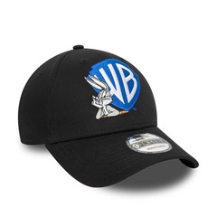Bone New Era 9Forty Escudo Warner Brothers Pernalonga - Strapback - Adulto - Foto 2