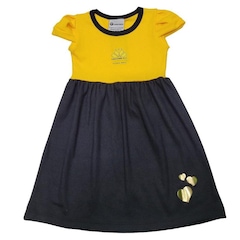 Vestido Criciúma Torcida Baby Canelado 274C - Infantil - Foto 1