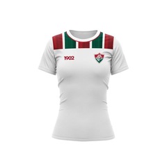 Camisa do Fluminense Baby Look Immersive Braziline - Feminina - Foto 1
