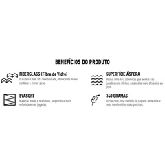 Raquete de Beach Tennis Hupi Carbon Fiberglass Sprint - Foto 6