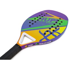 Raquete de Beach Tennis Hupi Carbon Fiberglass Sprint - Foto 9