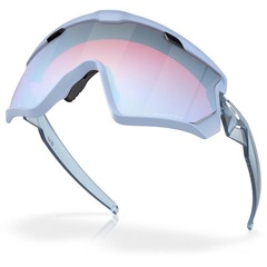 Óculos de Sol Oakley Wind Jacket 2.0 Matte Trans Stonewash - Unissex - Foto 2