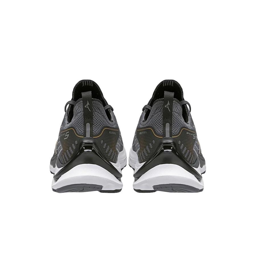 Tênis Mizuno Wave Mirai 5 + 3 Pares de Meia Cano Médio - Masculino - Foto 3