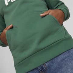 Blusão de Moletom com Capuz Puma Essentials Plus Two-Tone Big Logo Fleece - Masculino - Foto 2