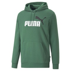 Blusão de Moletom com Capuz Puma Essentials Plus Two-Tone Big Logo Fleece - Masculino - Foto 6