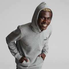 Blusa de Moletom Puma Masculina com Capuz Essentials Small Logo - Foto 1