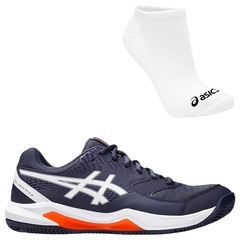 Tênis Asics Gel-Dedicate 8 Clay + Par de Meias - Masculino - Foto 1
