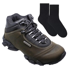 Kit Bota Bull Terrier Attack II + Par de Meias - Masculina - Foto 1