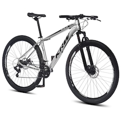 Bicicleta Aro 29 Krw Alumínio Tz Freio A Disco - Shimano - 21 Marchas - Foto 3