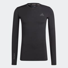 Camiseta adidas Manga Longa Techfit Control X Rheon - Masculina - Foto 4