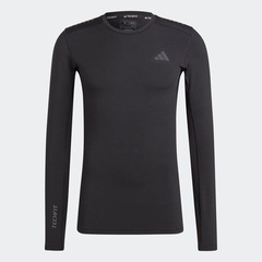 Camiseta adidas Manga Longa Techfit Control X Rheon - Masculina - Foto 4