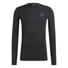 Camiseta adidas Manga Longa Techfit Control X Rheon - Masculina - Foto 1