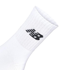 Meia New Balance Lifestyle Basic 35 ao 38 - Pack com 3 Pares - Unissex - Foto 2