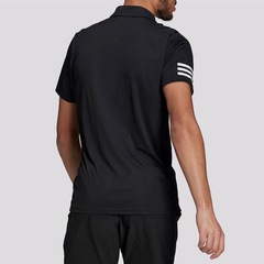 Camisa Polo adidas Club 3 Listras - Masculina - Foto 3