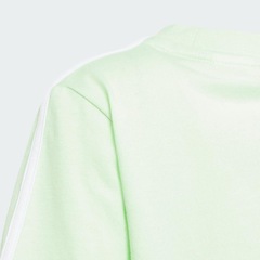 Camiseta adidas Algodão Essentials 3-Stripes - Infantil - Foto 5