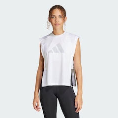 Camiseta Regata adidas Logo Grande Power Performance - Masculino - Foto 2