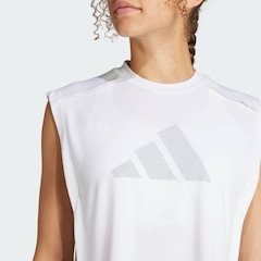 Camiseta Regata adidas Logo Grande Power Performance - Masculino - Foto 7