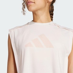 Camiseta Regata adidas Logo Grande Power Performance - Feminino - Foto 6