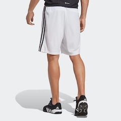 Shorts adidas Treino Essentials Piquet 3-Stripes - Masculino - Foto 4