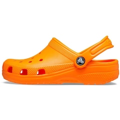 Sandália Crocs Classic Clog Kids Zing - Infantil - Foto 3