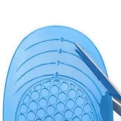 Palmilha Sml de Gel Silicone Ortopédica Respirável - Par - Foto 4