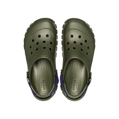 Sandália Crocs Offroad Sport Clog Army Green Navy - Adulto - Foto 5