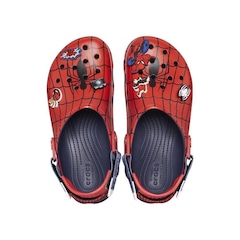 Sandália Crocs Team Spiderman All Terrian Clog Navy - Adulto - Foto 4