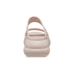 Sandália Crocs Classic Crush Platform Sandal Quartz - Feminina - Foto 7